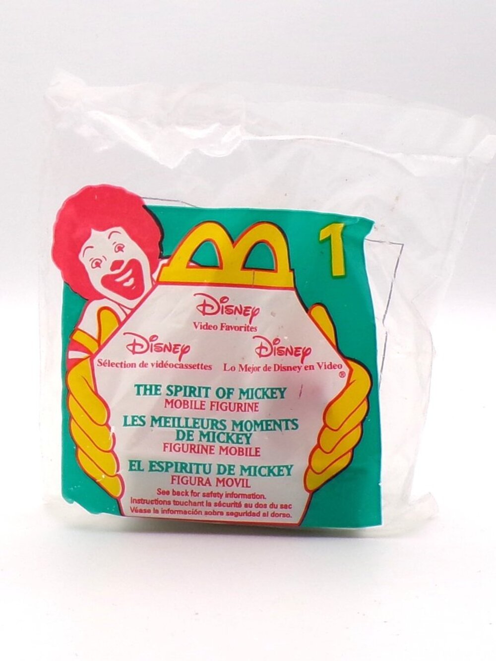 1998 The Spirit of Mickey McDonalds Toy Figurine